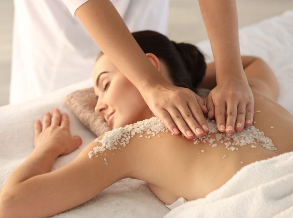 Back Scrub & Spa Massage