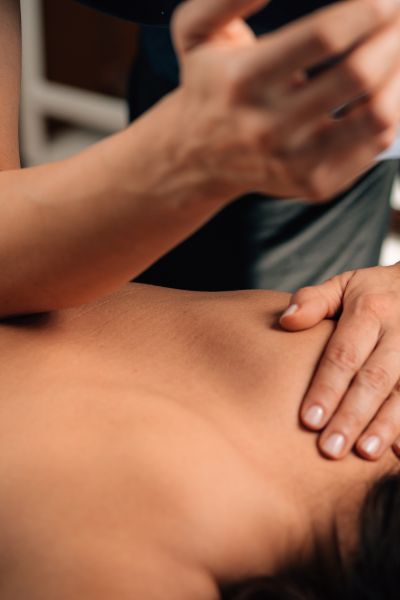 Deep tissue massage for muscle knots NYC