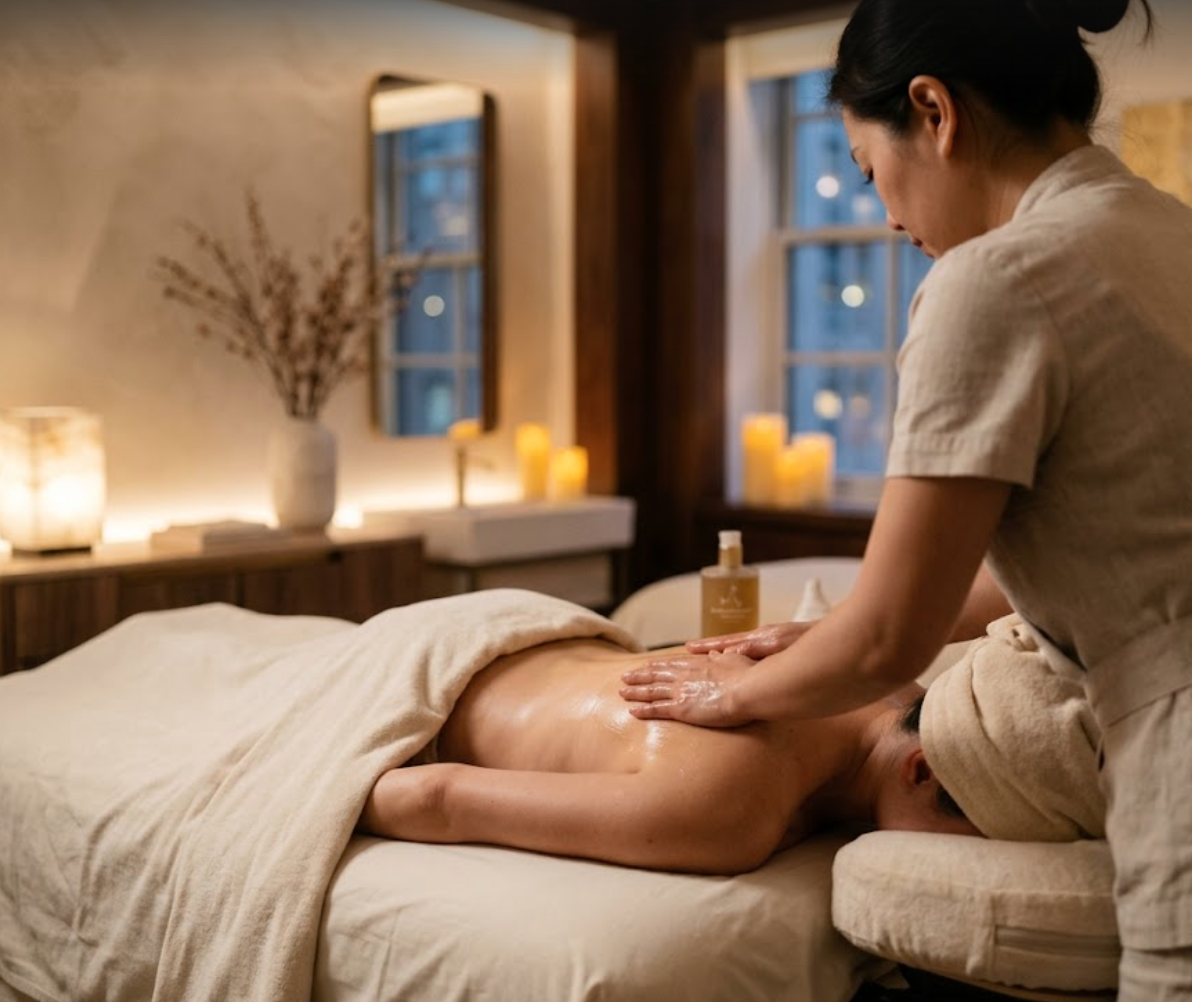 Thai Massage with Aroma Oil NYC Treatment at Thai Aroma Bodywork